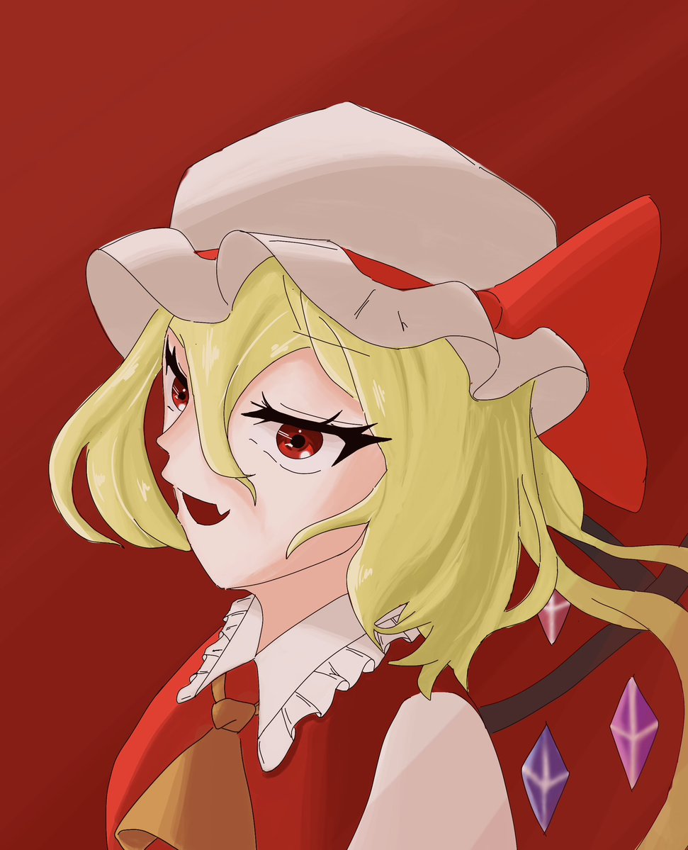 Hibuta_futoro's tweet image. 『悪魔の妹』
 #フランドール・スカーレット  #東方Projectᅠᅠᅠᅠ