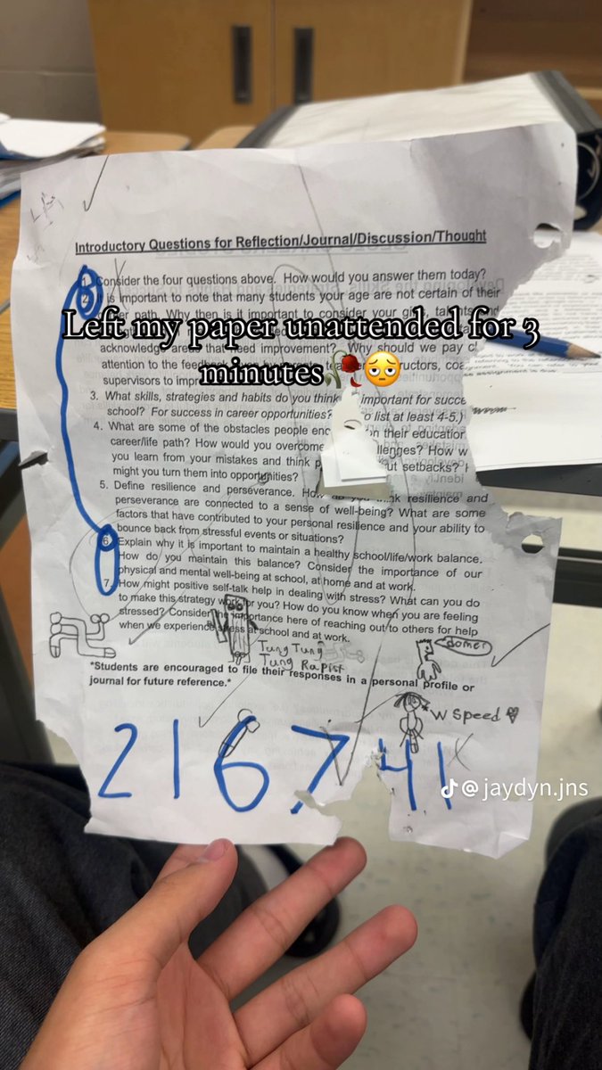 thisismygemail's tweet image. I hate it when the teacher asks for my homework because half of it looks like this