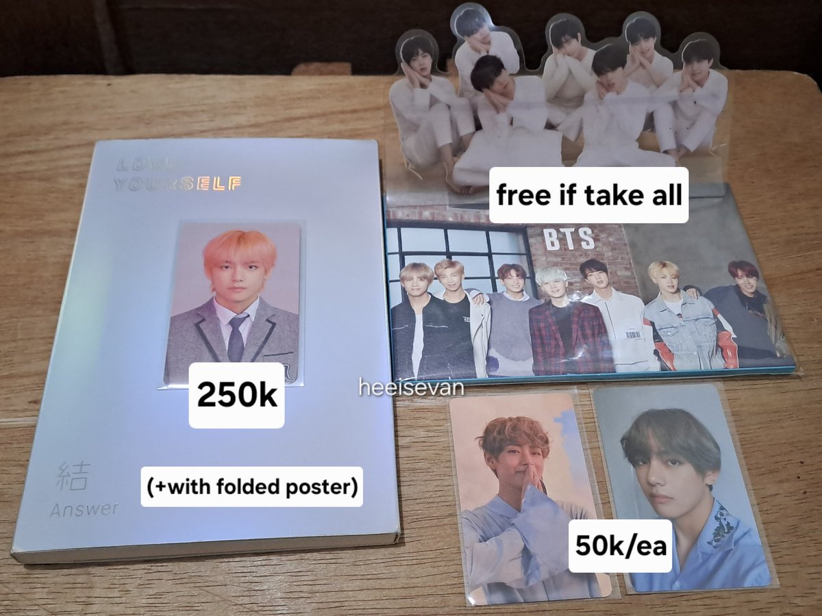 withlovelyhee's tweet photo. ‼️HELP RT PLEASE‼️
WANT TO SELL AAB BTS

TAKE BANYAKAN/ALL
✅️ include all
🌎 ww buyer must have ina address
‼️for serious buyer only
🏡 dom jakarta
📩 dm for more detalis https://t.co/z3tsIkgDqP