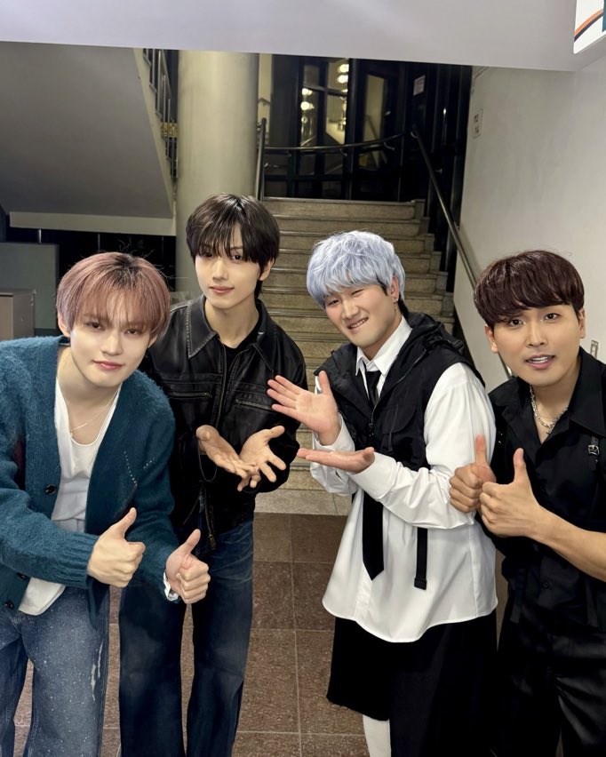 jisurng's tweet image. Tonight, 10:35 a.m. Chenle hyung and I will be on KBS Gag Concert! Along with these two incredible sunbaenim. Please wait for us and give us your support, Sijeuni.