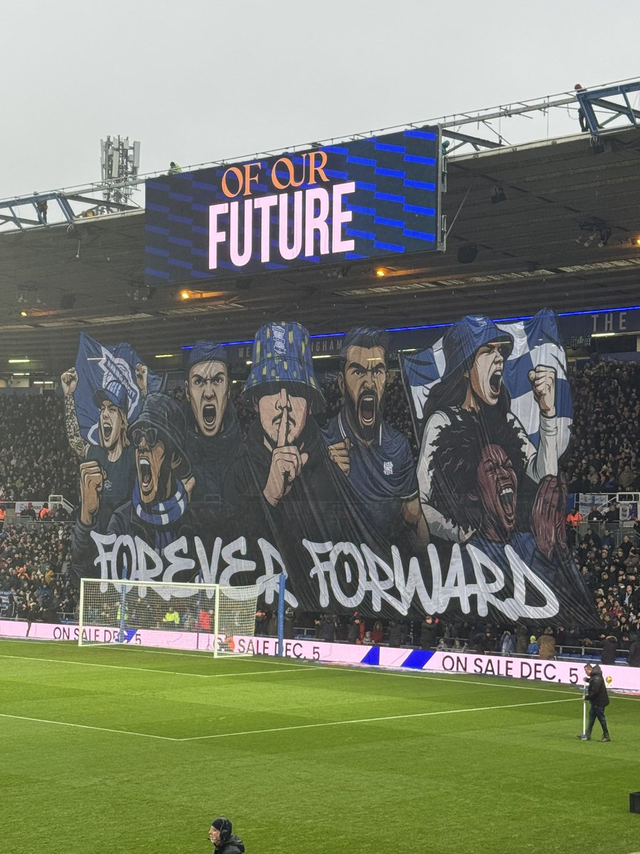 Olibcfc's tweet image. Love the fact we have one go at doing this and immediately it’s better than the crap that lot do. #bcfc 👏

Fans first!!

#birminghampowehouse