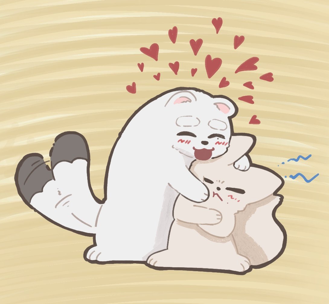 dumplingkinnn's tweet photo. Little brother conflict between 🦊&🐻❄️
*Sorry they have different colour tone as the first one was drawn after 2kr.
#Hyunjin #straykidsin #HARU https://t.co/cvAJrXvlUH