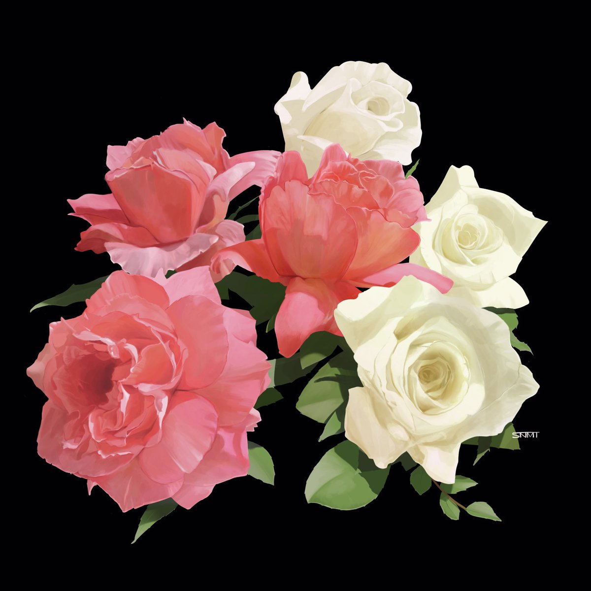 Same_snmT's tweet photo. 庭の薔薇たち https://t.co/QknBpMik4m