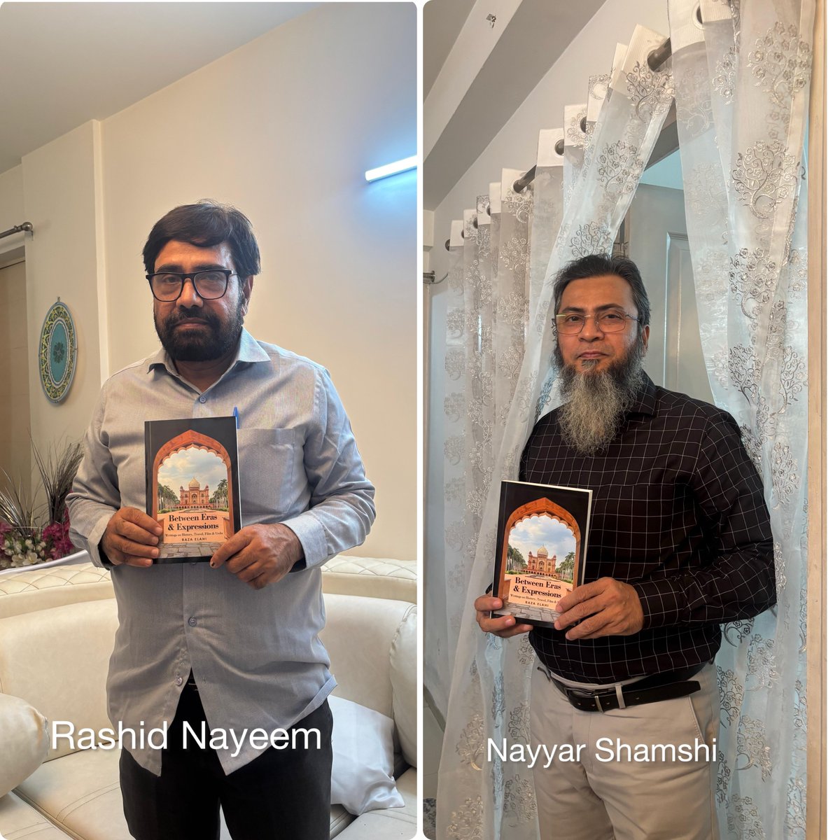 Happy Readers of 'Between Eras &amp; Expressions'
razaelahi.blogspot.com
People across all sectors and age are liking my newly-launched book, 'Between Eras &amp; Expressions'.  WhatsApp at 9870477658 ..For details,  visit
razaelahi.blogspot.com
#reading #books #bookreaders #history