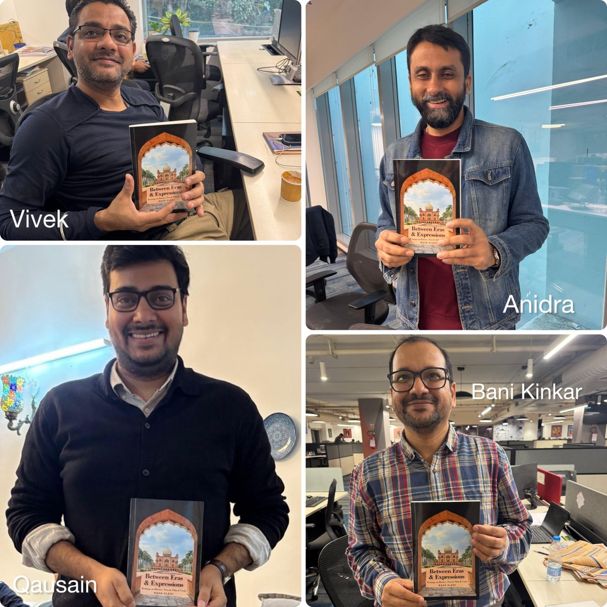 razasmiles's tweet photo. Happy Readers of 'Between Eras &amp; Expressions'
https://t.co/fyxWnXqSeJ
People across all sectors and age are liking my newly-launched book, 'Between Eras &amp; Expressions'.  WhatsApp at 9870477658 ..For details,  visit
https://t.co/fyxWnXqSeJ
#reading #books #bookreaders #history https://t.co/FmWmRA5Pbl