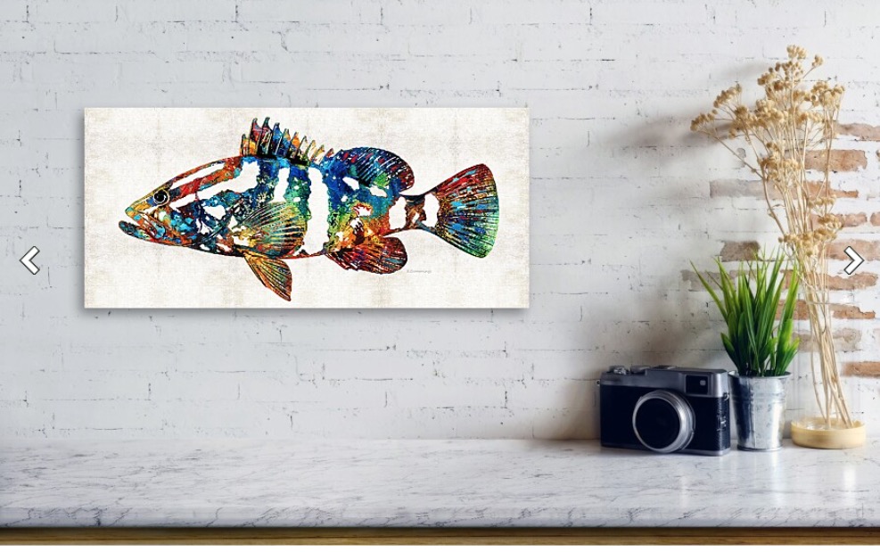 Terracegallery's tweet image. Colorful Grouper: fineartamerica.com/featured/color… #grouper #fish #fishing #fishinggirl #fishingplanet #fishing_frenzy #florida #floridalife #nature #beach #coastal #sea #ocean #oceans #SharonCummingsArt #buyintoart