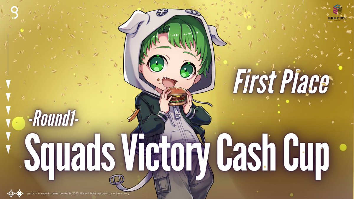 - Squads Victory Cash Cup 予選 -
#1 あくりあ <a href="/aquriafnbr/">gents あくりあ</a> 
#18 ib <a href="/ibFNlove/">gents ib /イヴ🦊</a> 
#88 はるとら <a href="/Harutora___FN/">CH.オルス 姫 gents-c (はるとら)🐯</a> (Castilla)
#97 おかっぱがふ子 <a href="/gahuzakana/">gents おかっぱがふ子</a> 

- Squads Victory Cash Cup 決勝 -
#8 あくりあ <a href="/aquriafnbr/">gents あくりあ</a> 

---------------------------
予選であくりあが1位獲得🎉🎉