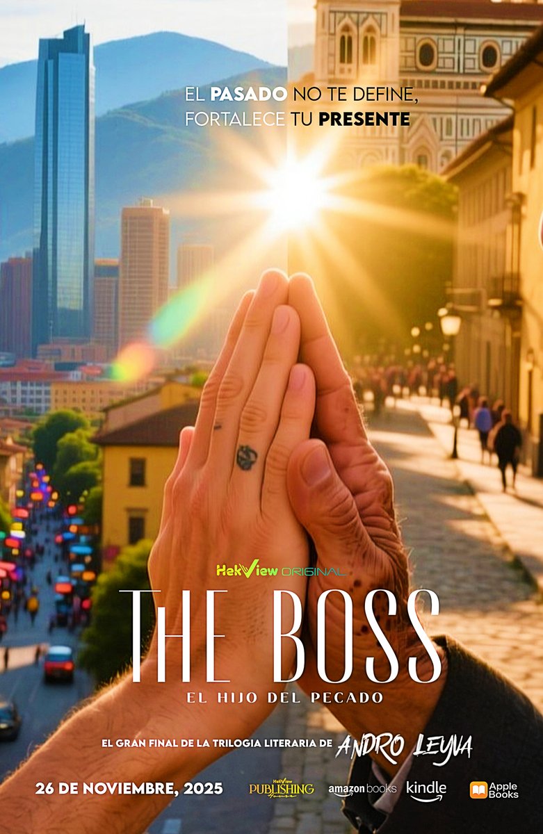 androleyvaoff's tweet image. El pasado no te define, fortalece tu presente.
Descubre este 26 de noviembre el gran final de la trilogía literaria &quot;The Boss&quot;.
Pre-Order:
+ Amazon Books + Kindle: a.co/d/biy2ddG
+ Apple Books: books.apple.com/us/book/the-bo…
#books #bookpublishing  #libros  #LibrosRecomendados