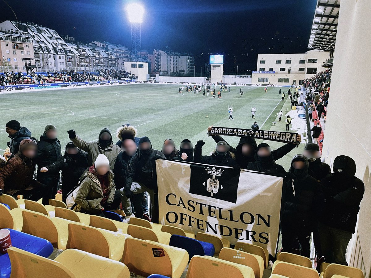 Duanes, fred i zero excuses. 
Presents a Andorra honrant els teus colors.