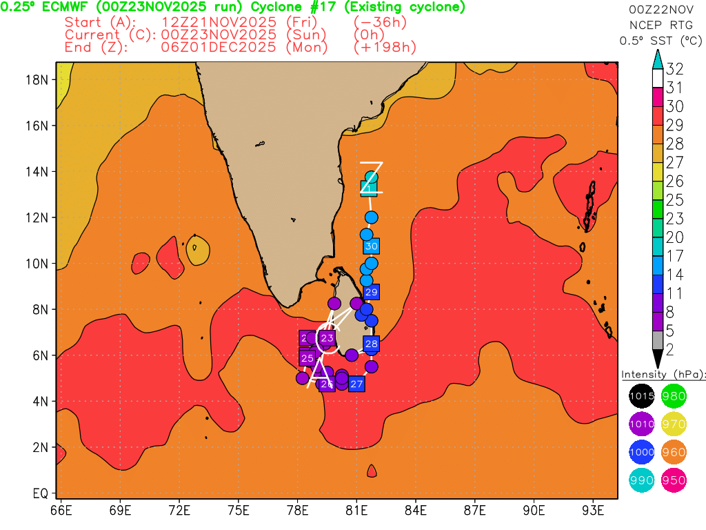 BHASKARANSHIVAR's tweet photo. #NEM2025 #NorthEastMonsoon2025 #Tamilnadu #AndhraPradesh #Chennai This is another for the month end . Oh Models #ECMWF #NAVGEM #UKM we are tired and losing confidence https://t.co/XlcWIhbvhS