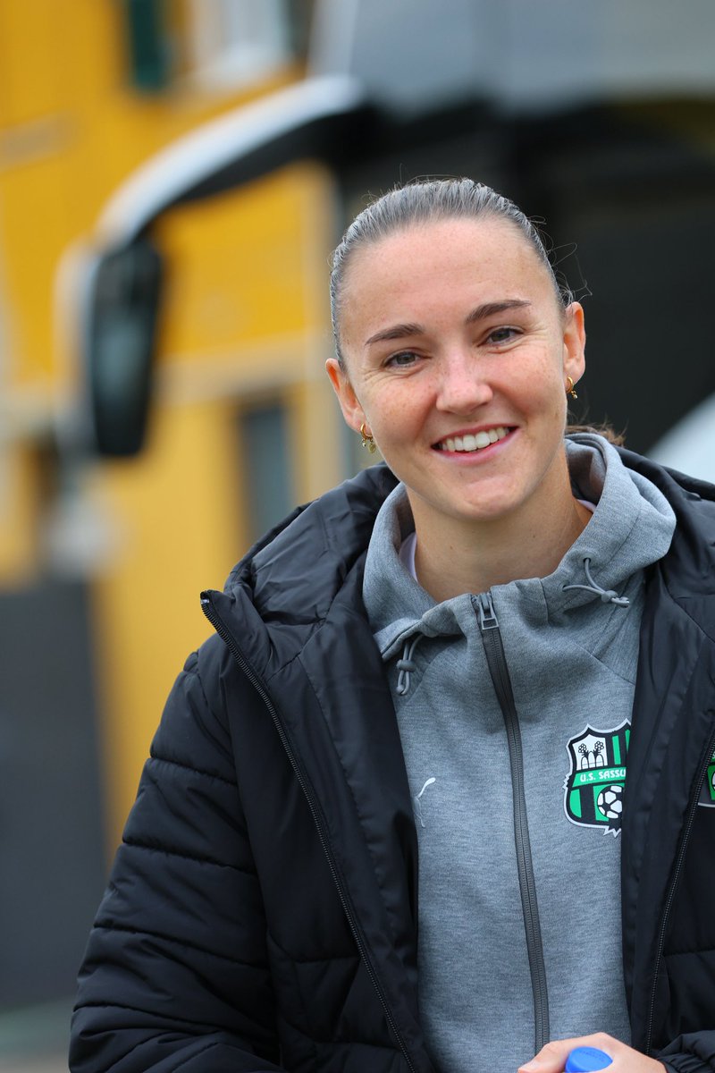 Le neroverdi sono arrivate!

#MilanSassuolo 
#SerieAWomenAthora 
#ForzaSasol 🖤💚
