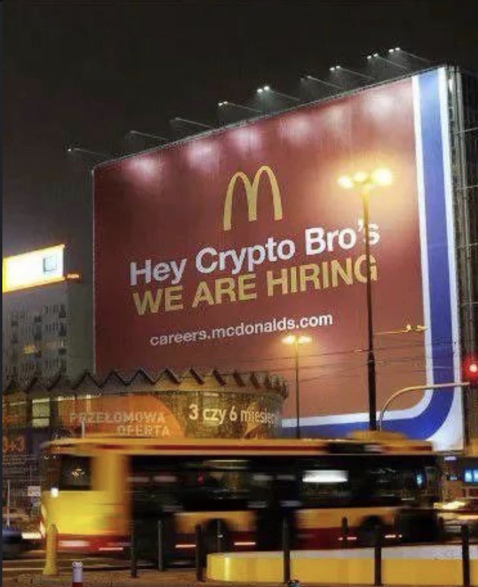 RealoDeHedgehog's tweet photo. Its caaallliingggg.
#Crypto #mcdonalds #poor #diamondhands https://t.co/0L1lTg8Eu7