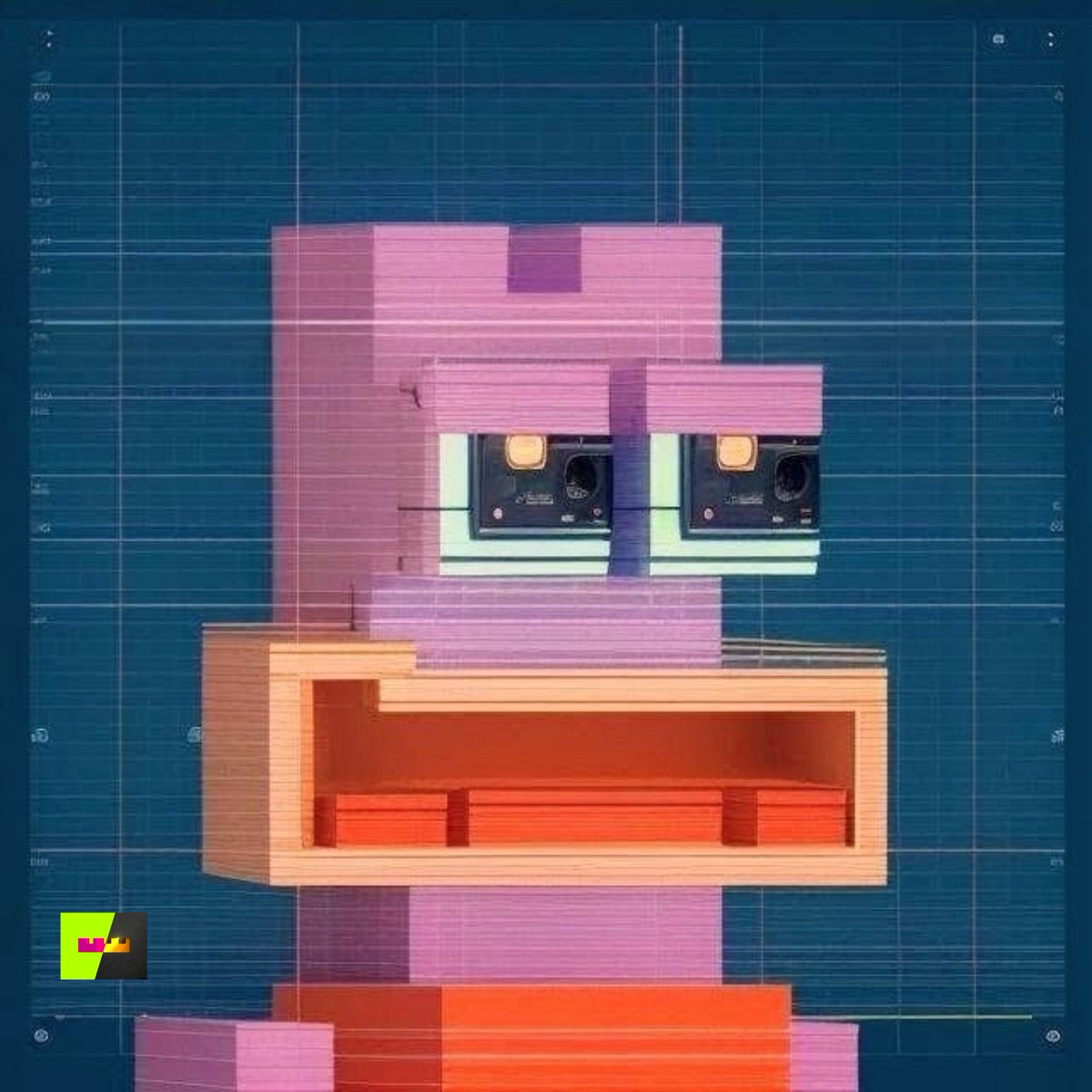 cyphstrain's tweet image. Art featuring a @nomorelabs Call Data Comrade