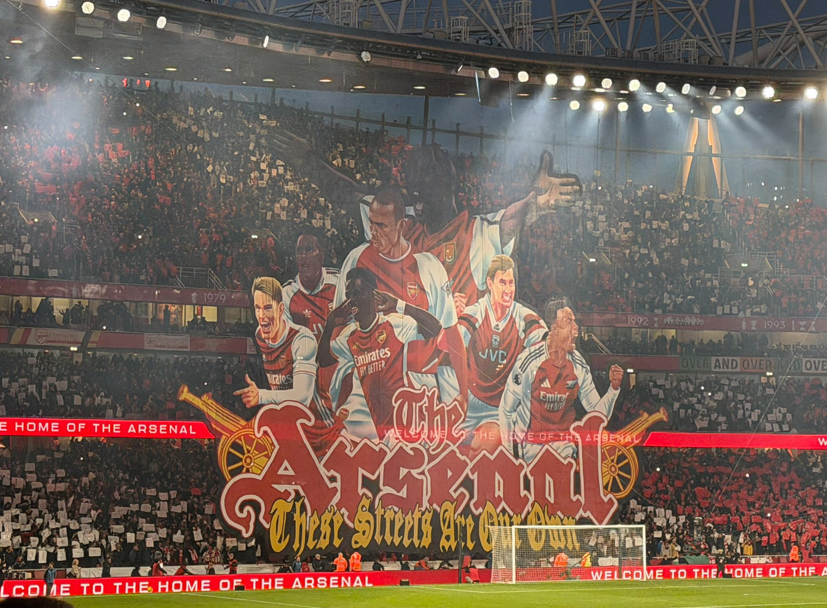 geoffreygitari's tweet image. Arsenal Tifo against spurs today 🔥🔥🔥 the streets are our own #COYG