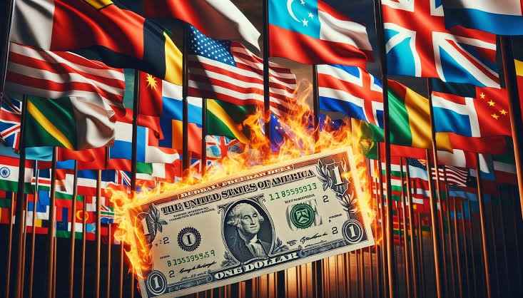 De-dollarization continues....
China
Russia
India
Brazil
Iran
Argentina
UAE
South Africa
Turkey
Kazakhstan
Armenia
Belarus
Uzbekistan
Moldova
Azerbaijan
Kyrgyzstan
Tajikistan
Turkmenistan
Ukraine
Ghana
Malaysia
Venezuela
Egypt
Indonesia
Zimbabwe