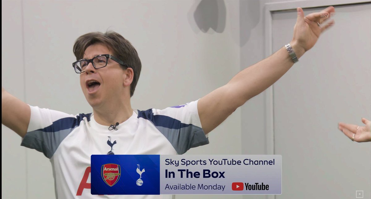 StokeyyG2's tweet image. Sky Sports have introduced ‘In The Box’ where 4 fans from each team are trapped in a box, cut out from the outside world and will just be dripfed information throughout the game, not knowing the score until full time.

Michael McIntyre and ChrisMD are on it this week.