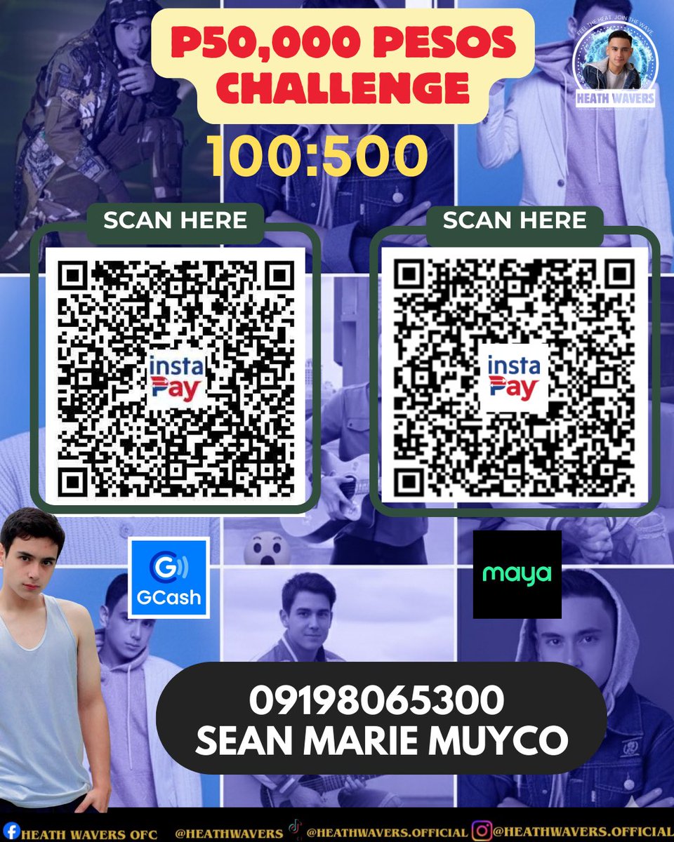 HeathWaversOFC's tweet photo. Let’s hit our  ipon challenge for heath 100:500, for a total of ₱50,000! 🫶Kaya ba natin ito imatched! Let’s go! 💪 Drop your donation receipt so we can add it to our tracker. Thank you so much! 🙏 we challenge this team lets go! #TeamHeath #Heath https://t.co/Tyk9rxL6ZR