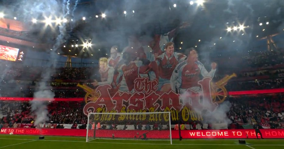 karthikadhaigal's tweet image. New Arsenal TIFO