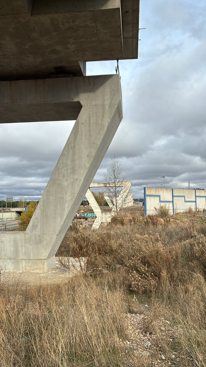 Mientras todos miramos la evolución del último apoyo del viaducto de los Tramposos, así se encuentra hoy la zona donde se dejaron las obras hace una década. Aquí es donde realmente tendrá que retomarse el trabajo para completar el puente. 🔧🏗️
#VarianteEste
