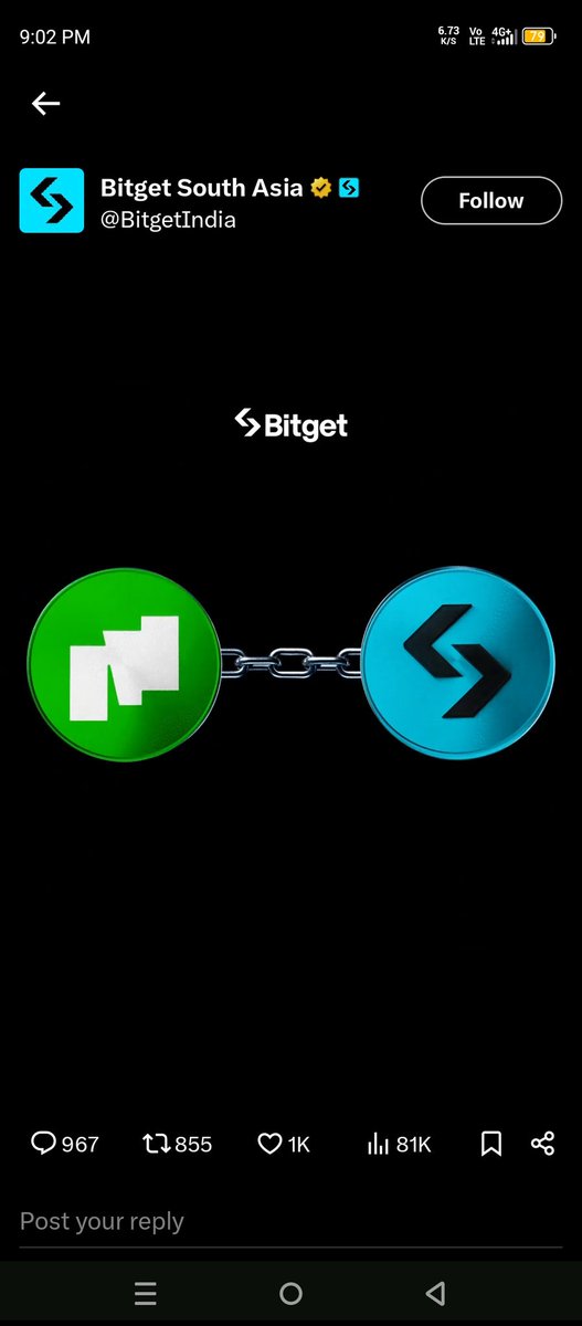 RKbarwar71's tweet photo. @BitgetIndia @morphnetwork UID -3405664768
@cryptorover @EverythingAjay @PushpendraTech 

 @morphnetwork  $BGB
#Bitget       #MorphLayer #Blockchain https://t.co/Sj0xt4UcXb