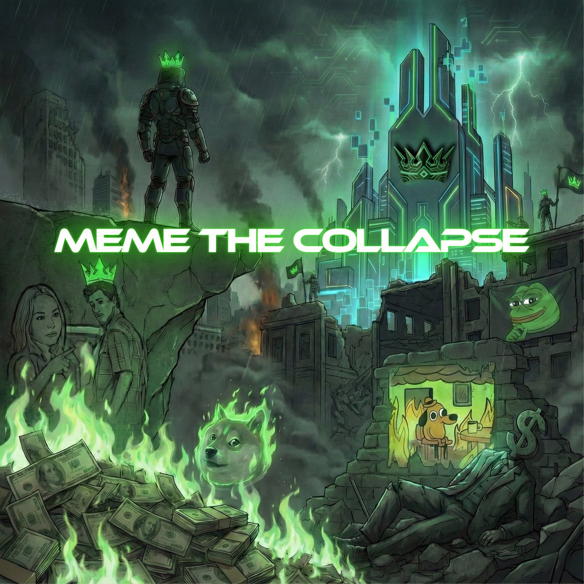 BitKings Meme Contest: “Meme the Collapse”

The System collapsed. Now it’s your turn, tear through the ashes and take the throne.

📆 Duration

7 Days Only
Submissions open: Sunday the 23rd of November 2025 at 11:30AM ET
Final submission: Sunday the 30th of November 2025 11:30AM