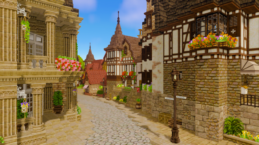 緩やかな道
#Minecraft 
#MiniaTuria