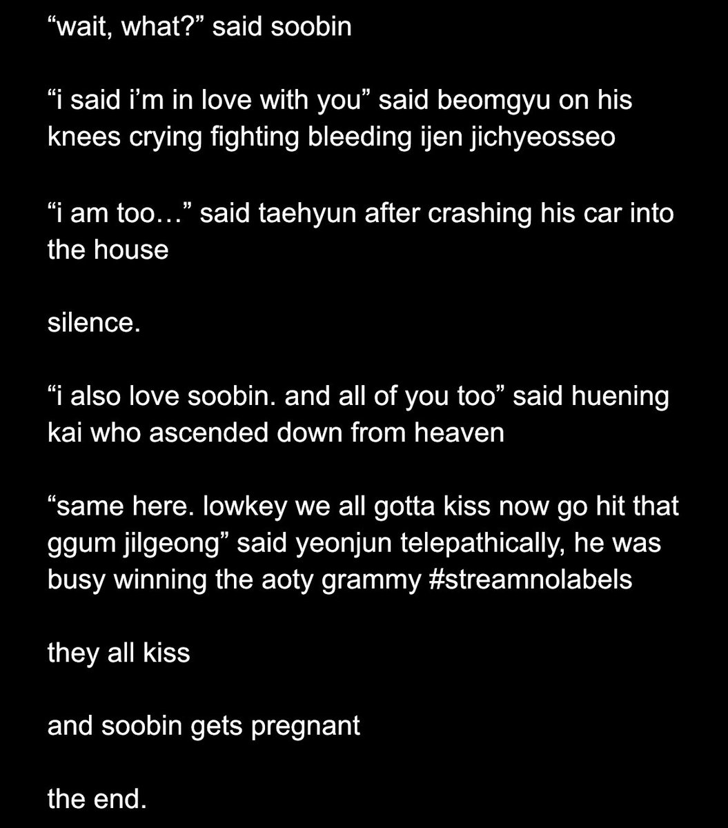 tried writing again… ngl this is kinda easy. enjoy my masterpiece.