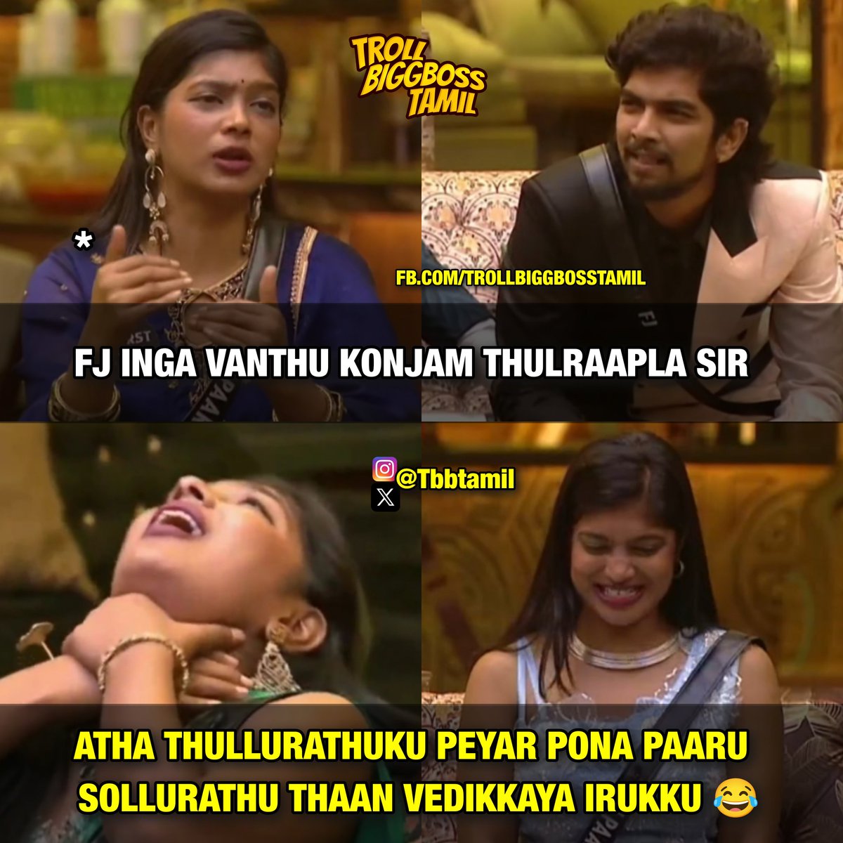 Troll Bigg Boss Tamil tweet media