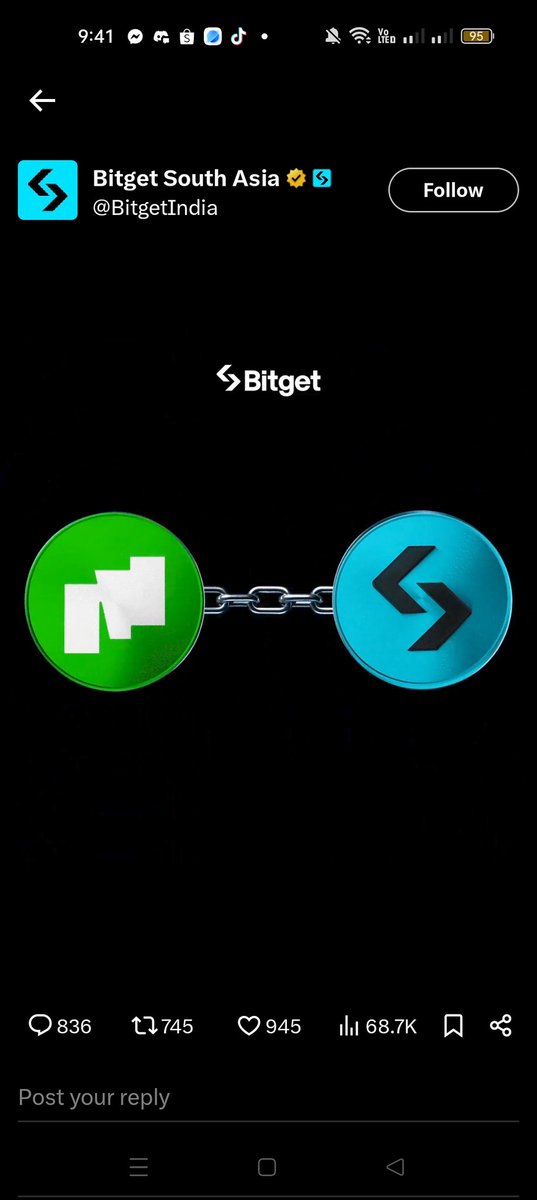 Dwince0111's tweet photo. @BitgetIndia @morphnetwork 8895178054 https://t.co/lkpkhmF5Bw