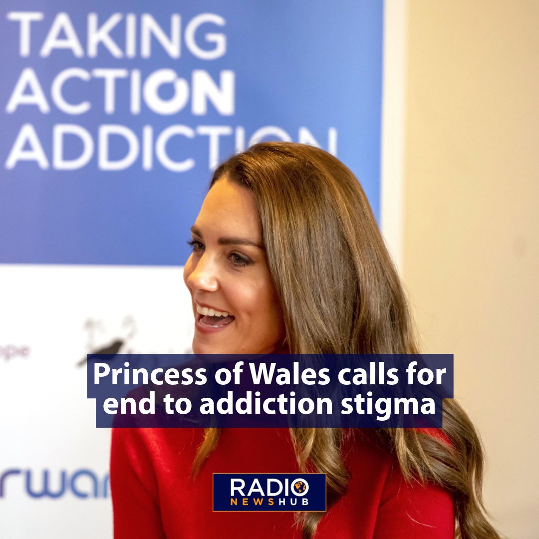 radionewshub's tweet image. The Princess of Wales urges an end to the stigma around addiction, calling for “compassion and love” as #AddictionAwarenessWeek begins.
“Addiction is not a choice… but a complex mental health condition.”
#MentalHealth #ForwardTrust