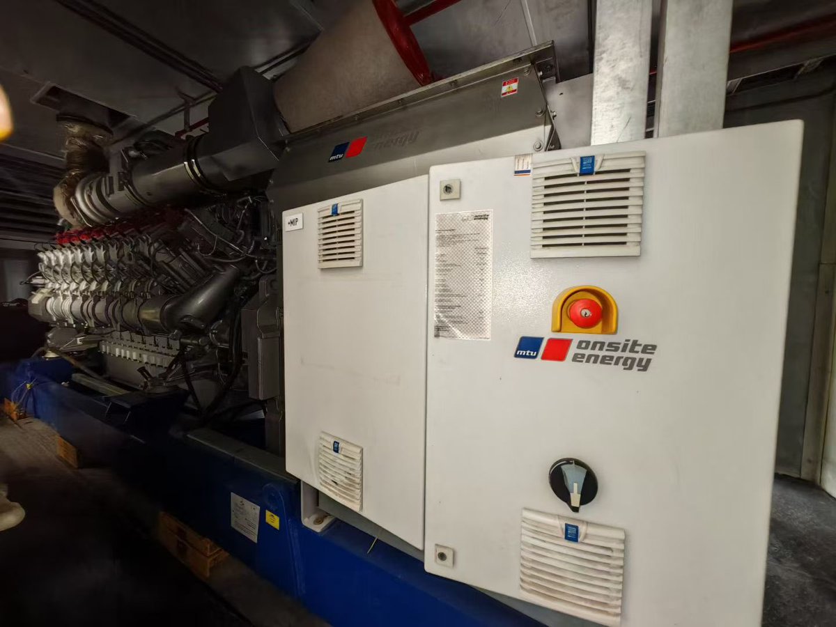 Guanyip789's tweet photo. Model: German-imported MTU 20V4000L32F
•Matched with UK AVK high-voltage alternator (10,500V) — world’s No.1 brand
•Genset output up to 2000 kW
🔥 A rare opportunity to secure a high-spec, unused gas genset at an exceptional price.
🤝🤝let’s create a win-win deal together. https://t.co/LRZAvmYtxi