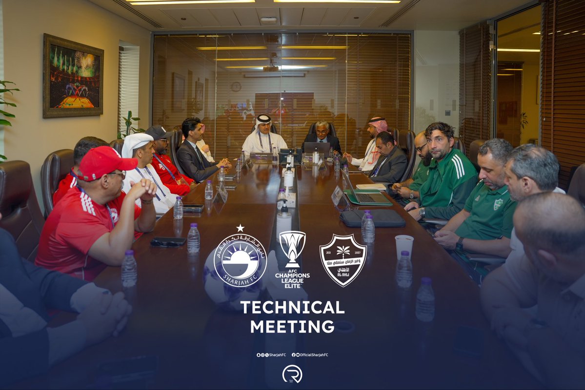 الاجتماع الفني قبل مواجهة المـ👑ـلك غدًا أمام الأهلي السعودي ضمن دوري أبطال آسيا النخبة