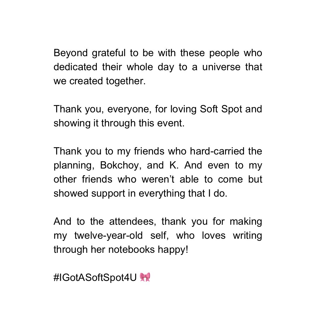 uwuwooozi's tweet photo. hello. again, thank you. 🤍

#IGotASoftSpot4U 🎀 https://t.co/Qqeq4P5RCp