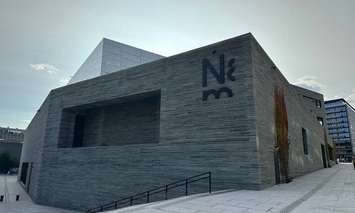 The 1882 National Gallery vs. The 2022 National Museum. Oslo, Norway. Modern architecture is meant to demoralize you.