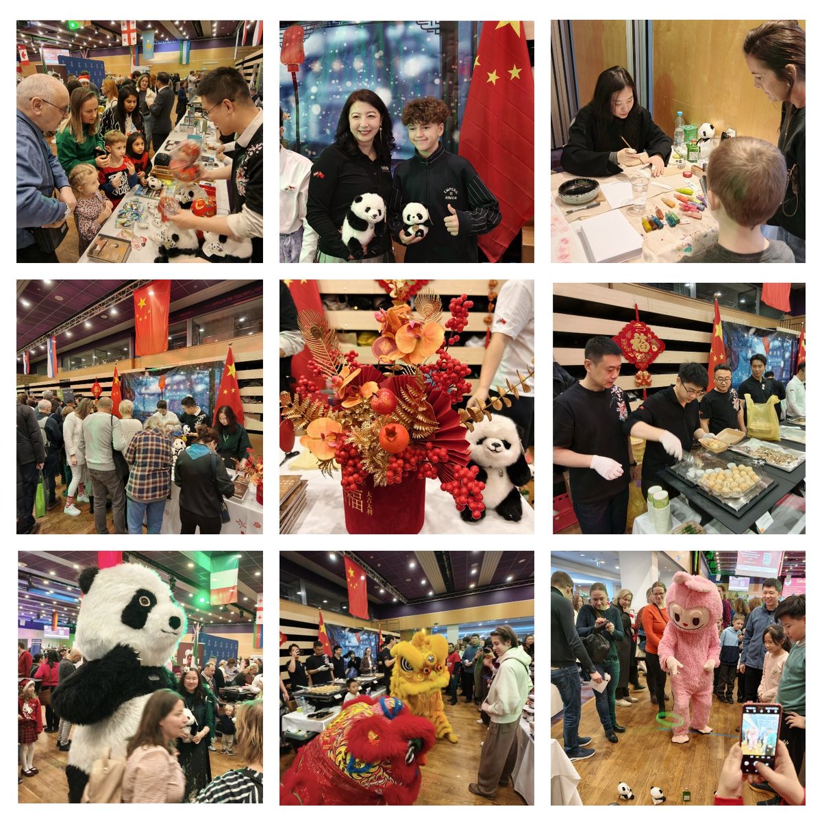 It's our pleasure to join the annual Christmas Bazaar of International Women's Club of Riga. There is a Chinese saying that "积善之家，必有余庆（The family that accumulates goodness embraces great happiness)”. Hope all the kindness accumulated in the Bazaar become  happiness and