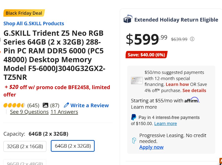 Grummz's tweet image. 64gb of RAM now costs more than an entire Sony PS5 console.

Xbox did not account for this, and have told retailers they will be raising prices.

Sony is said to have stockpiled RAM and should be price stable for now.

All that is going to get much worse next year. Steam…