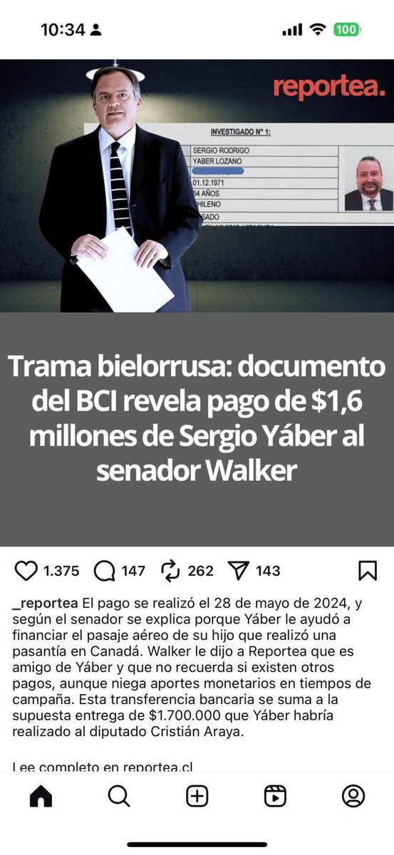 carreragonzalo's tweet image. Por qué el Conservador de Bienes Raíces Yaber tendría que ayudar a pagar un viaje a Canadá de un hijo de Walker? Sospechosa la wea !