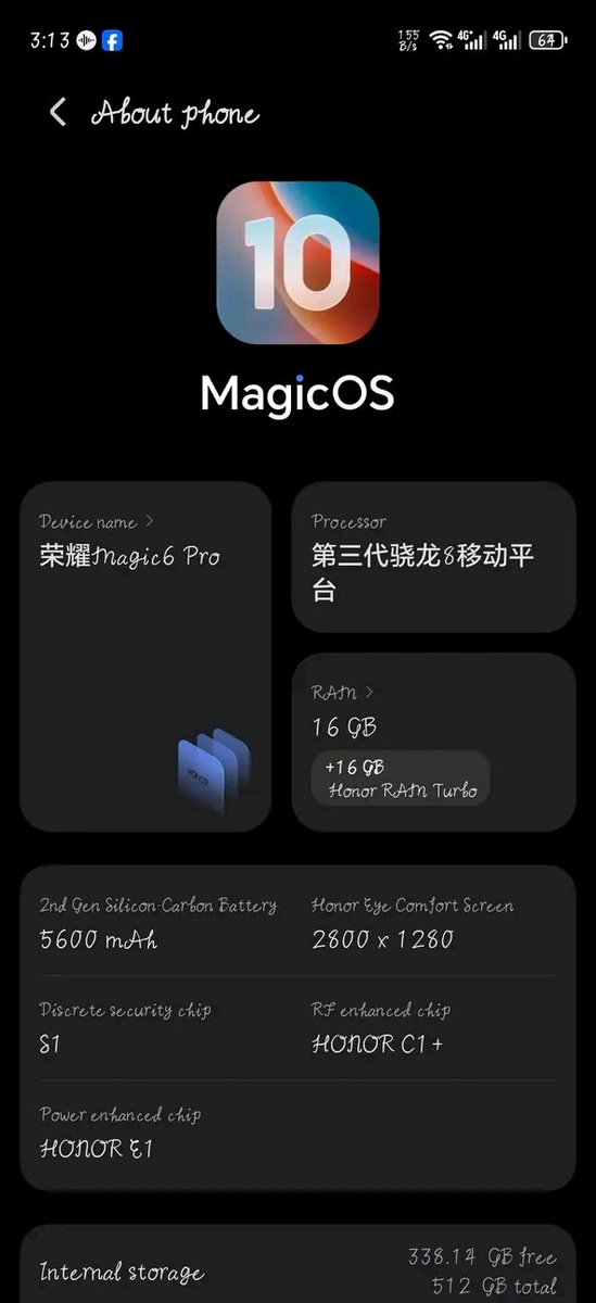 iDroidTalks's tweet image. New MagicOS 10 on Honor device.