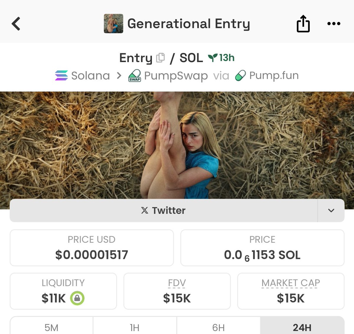 <a href="/cryptosanthoshK/">Crypto King👑💎</a> Oversold imo , good lore for me and gonna moon hard soon 

Generational entry king 

Bap5Hqwv1FZpbZ4KHVuRKC4v5PxFARH1Fepe84hJpump