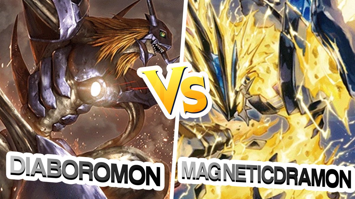 Venowyrm's tweet image. In this match, two explosive strategies collide: Diaboromon and Magneticdramon — BT23: Hackers&apos; Slumber

#Digimon 
#DigimonTCG 
#DigimonCardGame 

⤵️ Link in the comments ⤵️