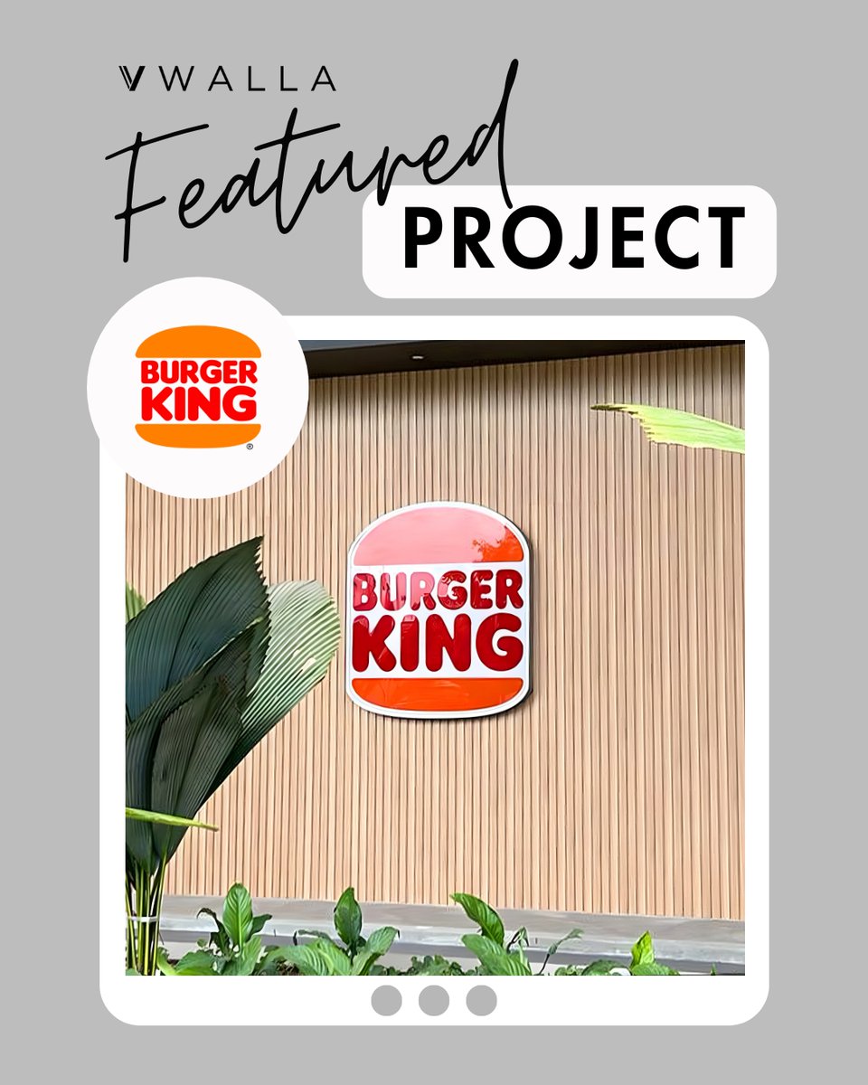 VwallaCo's tweet image. 🍔 Proud to support Burger King with our durable, fire-rated fluted panels - built for heavy traffic and daily wear, with a warm modern look. Trusted by brands islandwide.
 
#featurewall #flutedpanel #wallpanel #flutedpanels #wallpanels #vwalla