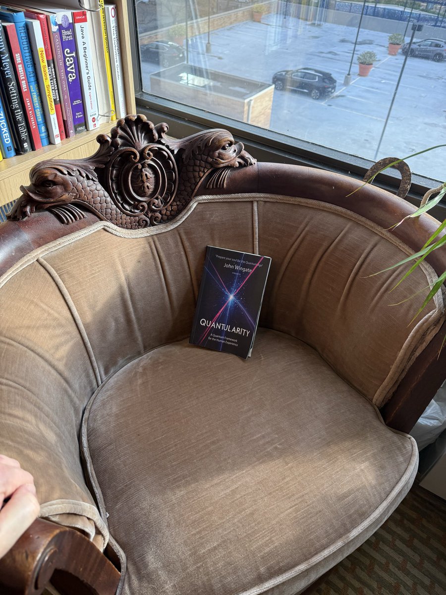 QuantularityOrg's tweet photo. Another photo of Quantularity out in the wild — still surreal.

If you haven’t grabbed your copy yet: https://t.co/xbVm1A9Gzx https://t.co/4zL3Hp09TI