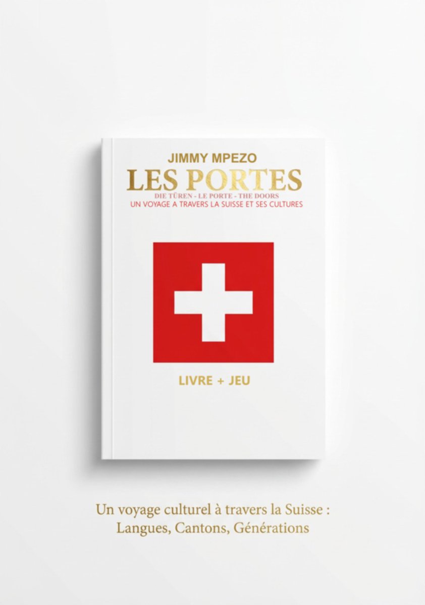 #Suisse " Je travaille avec la conviction que rien ne se construit dans la facilité : chaque progrès demande une vision, une discipline quotidienne et la certitude que l’avenir appartient à ceux qui refusent de renoncer. À très bientôt Les Portes. " — #JimmyMpezo, auteur engagé