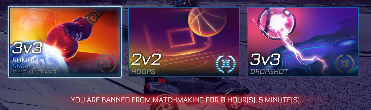 He crashed the server and now im banned from ranked