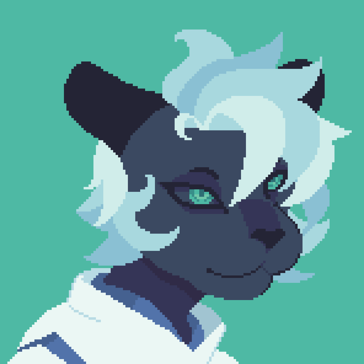 Gladoskiller's tweet photo. Profile I made more my Water Panther oc. Just some more practice really https://t.co/PWPcDVzjWk