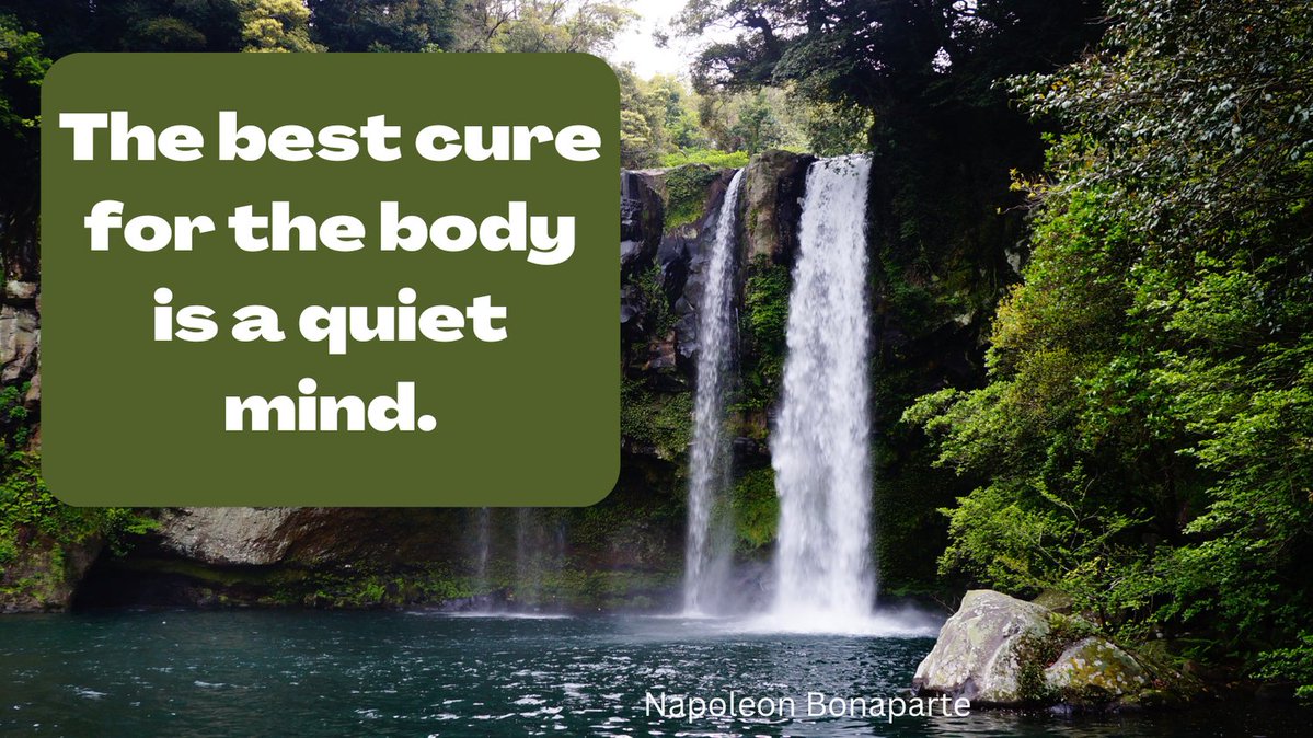 blinnlibrary's tweet image. Inspirational Sunday -  Mental peace is essential for physical well-being. Blinn.edu/Library