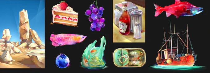 A Selection of nice Studies by Chloé Basile Barriel - Check her profile on IAMAG Community :