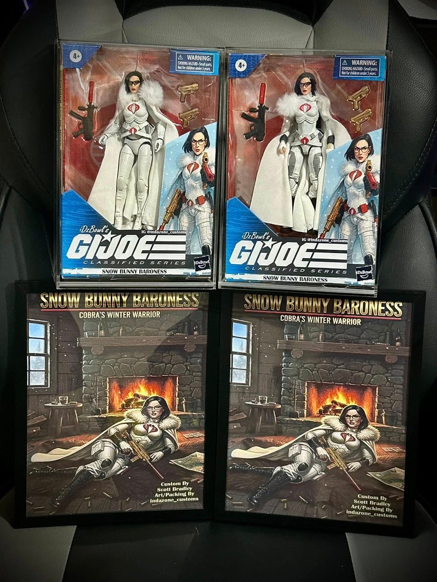 MexicoGi's tweet photo. Un custom de gran calidad, realizado por Scott Bradley, con arte de Ianzone para el empaque... Les quedo de lujo esta versión de "Snow Rabbit Baroness"... Cool !

Coobbrraaaaa !

#GiJoeCobraMexico #GiJoeCustoms https://t.co/xjWgrNBXNn