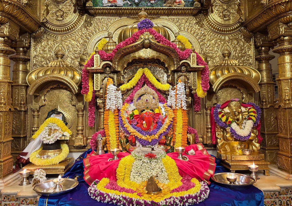 SVTMumbai's tweet image. 🙏 गणपती  बाप्पा मोरया 🌺मंगलमूर्ती मोरया 🙏२३/११/२०२५
🙏Ganapati Bappa Moraya 🌺 Mangalmurti Moraya  🙏23/11/2025