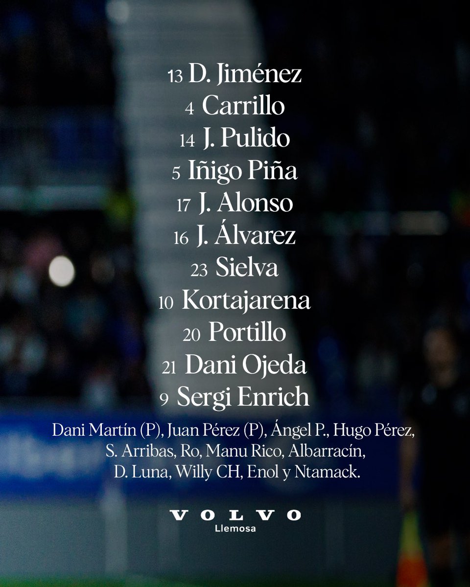 SDHStats's tweet image. Ojeda por Luna en el XI de Bolo que apuesta (aún más) por la veteranía.